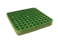 142512                         TUF-TITE B1DGG 11" X 11" GRATE IN GREEN from